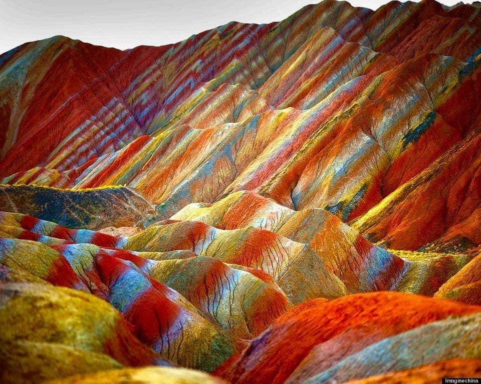 Rainbow Mountains – Zhangye Danxia Landform, Gansu